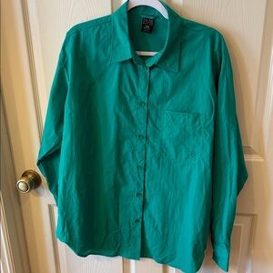 P.E Nation Lightweight Shirt in Teal Sz M. Box36